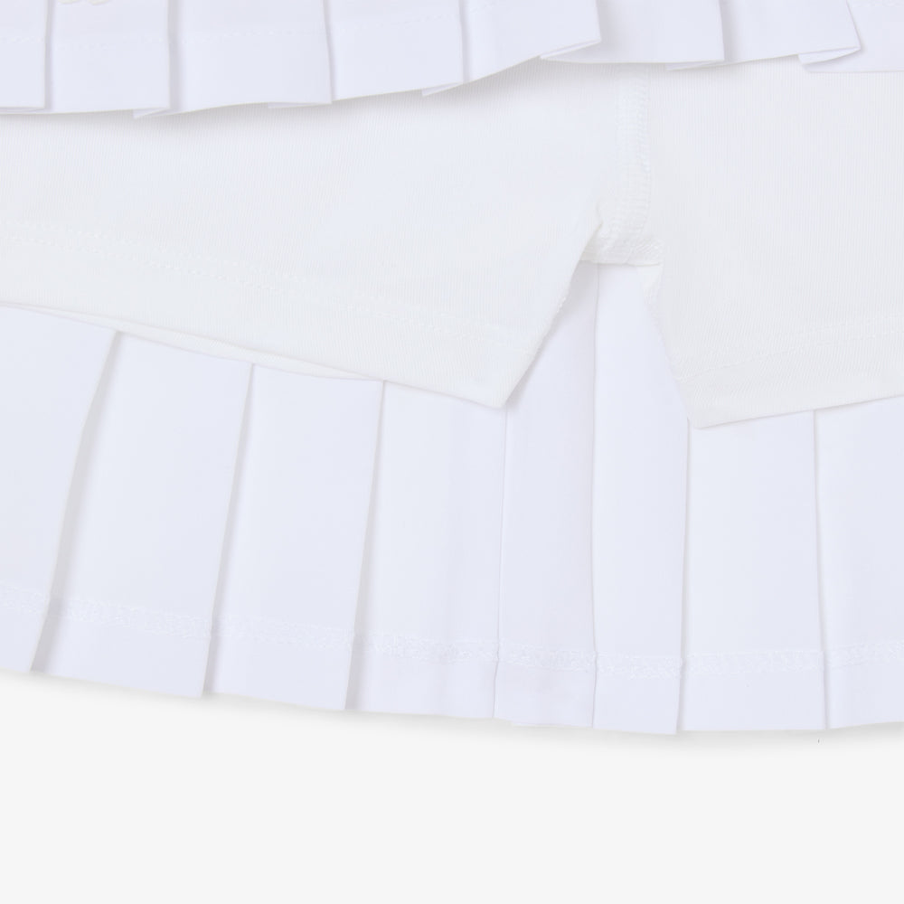 Pleated Skirt with Liner