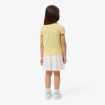 Oxford Cotton Pleated Skirt