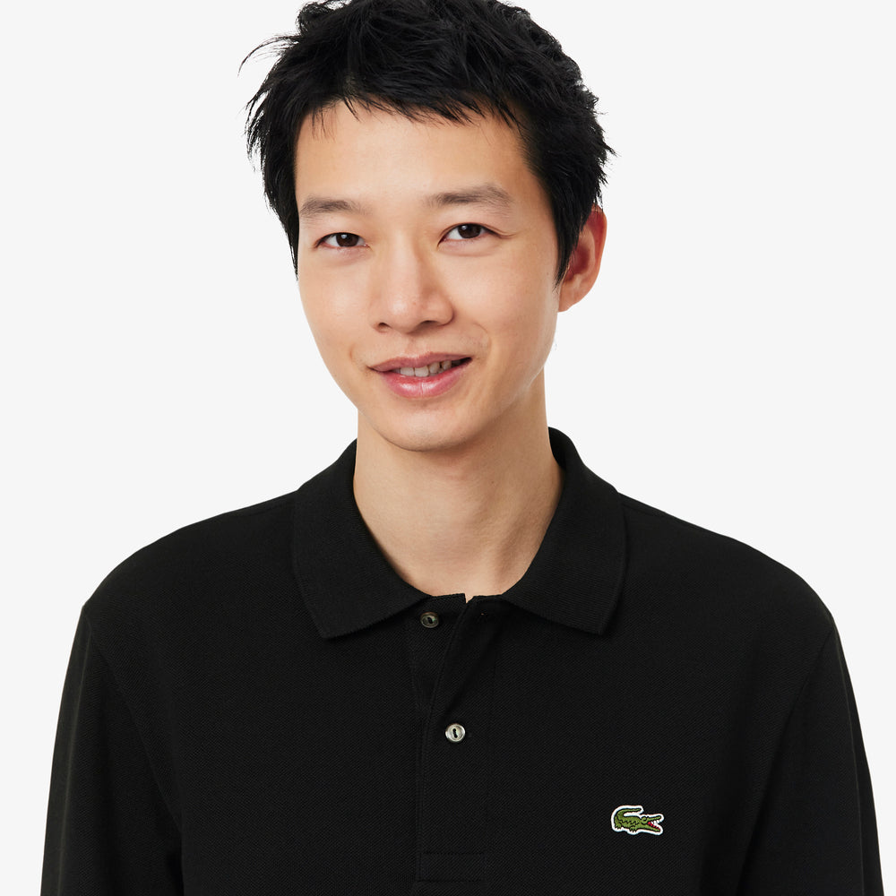 Classic Fit Long Sleeved L.12.12 Polo Shirt