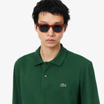 Classic Fit Long Sleeved L.12.12 Polo Shirt
