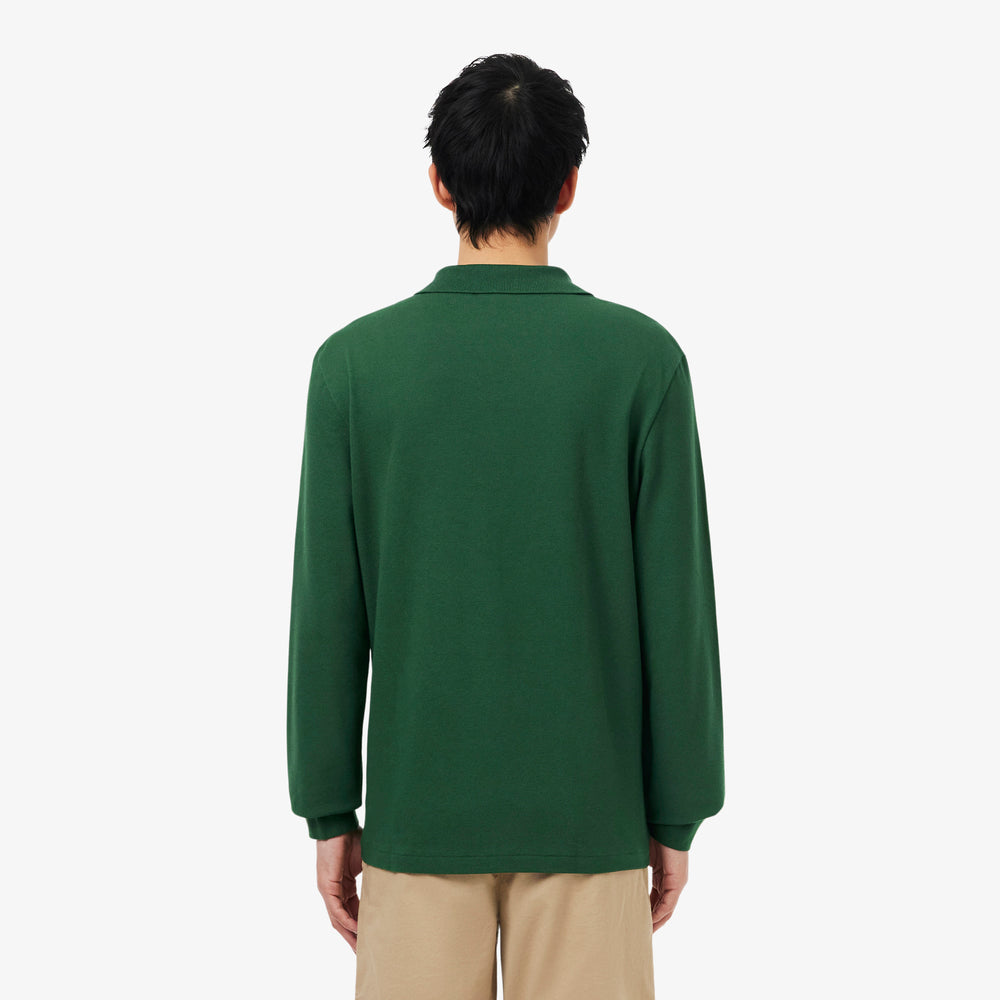 Classic Fit Long Sleeved L.12.12 Polo Shirt