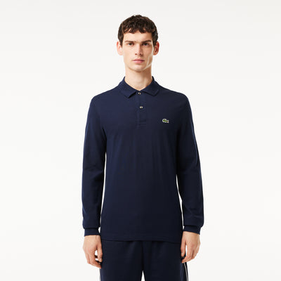 Classic Fit Long Sleeved L.12.12 Polo Shirt