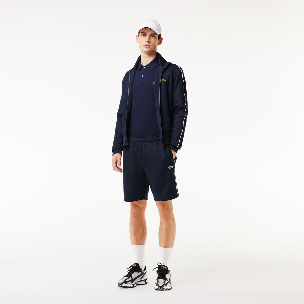 Classic Fit Long Sleeved L.12.12 Polo Shirt
