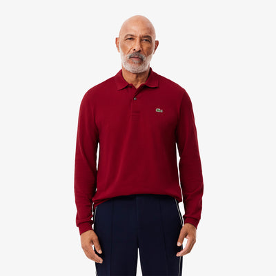 Classic Fit Long Sleeved L.12.12 Polo Shirt