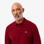 Classic Fit Long Sleeved L.12.12 Polo Shirt