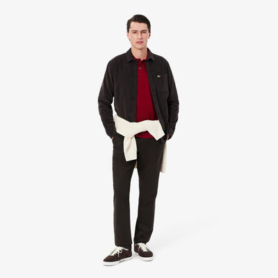Classic Fit Long Sleeved L.12.12 Polo Shirt