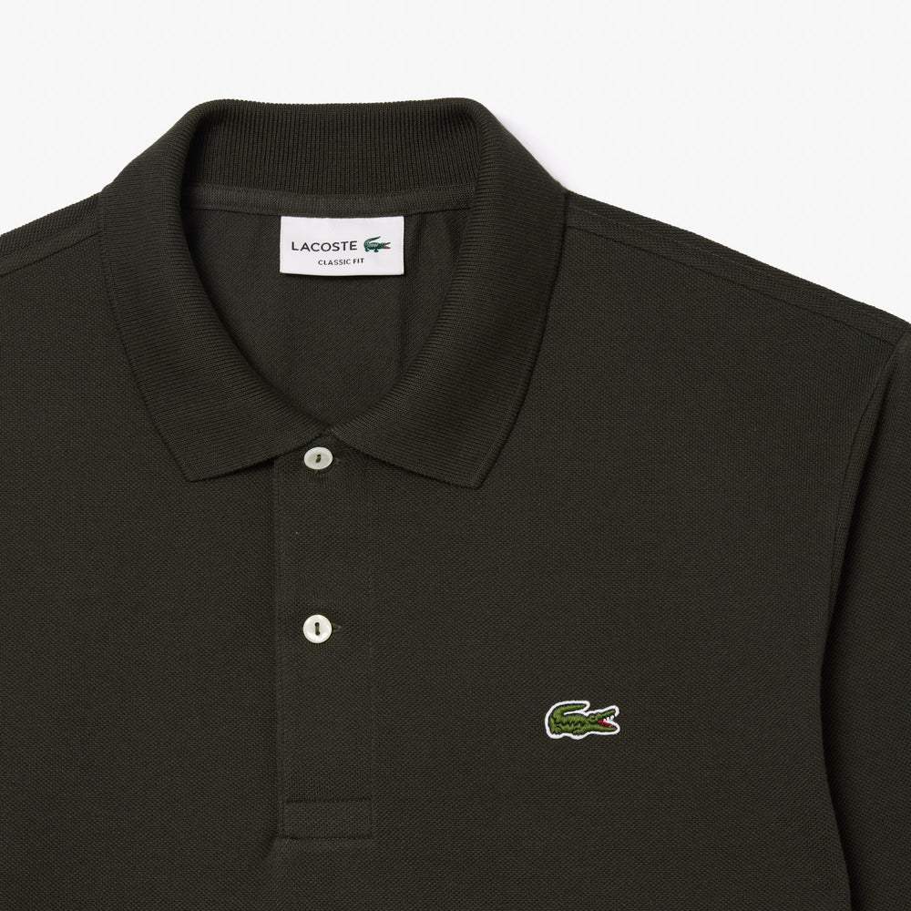 Classic Fit Long Sleeved L.12.12 Polo Shirt