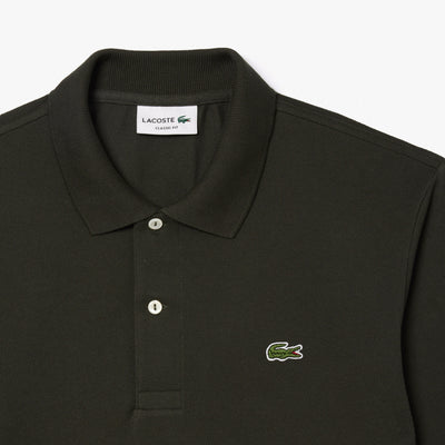 Classic Fit Long Sleeved L.12.12 Polo Shirt