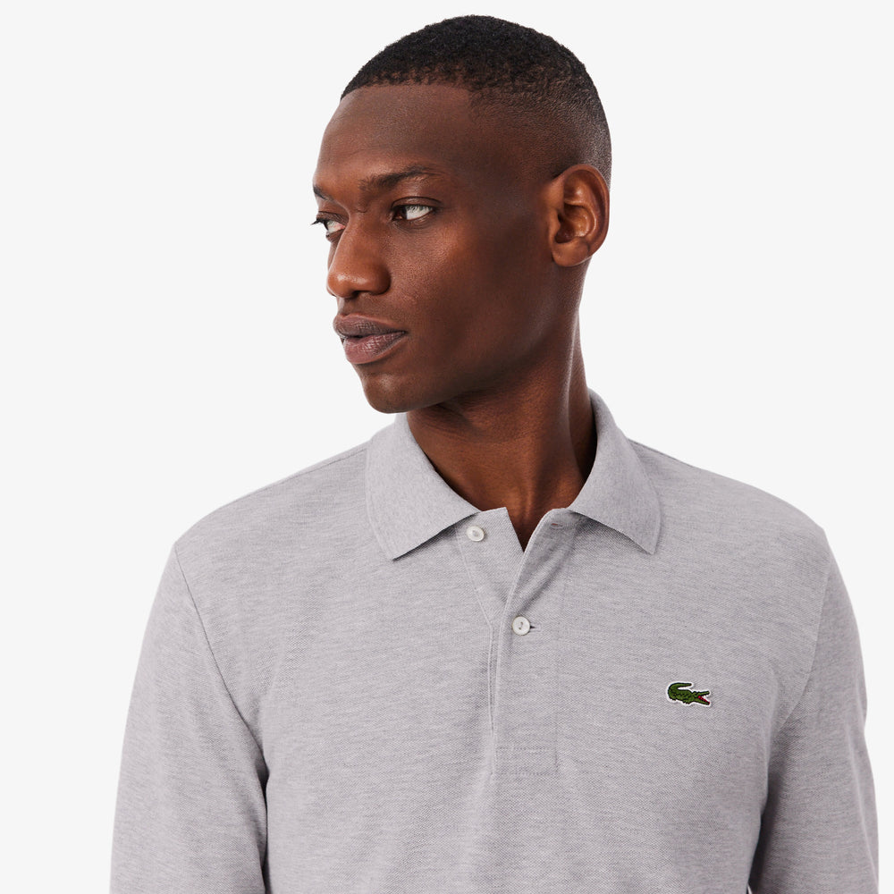 Classic Fit Long Sleeved L.12.12 Polo Shirt