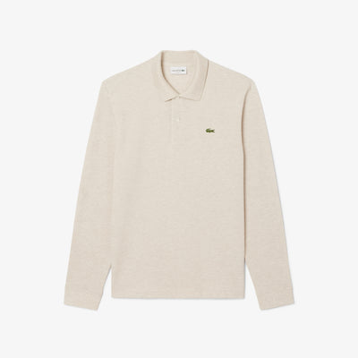 Classic Fit Long Sleeved L.12.12 Polo Shirt
