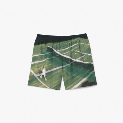 Mid Length Quick-Dry Swim Trunks