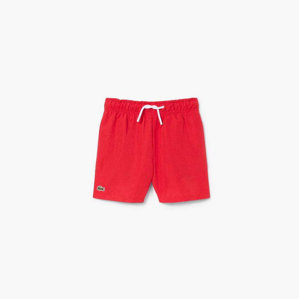 Monochrome Lined Swim Trunks