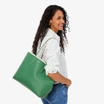 Anna Reversible Tote with Pouch