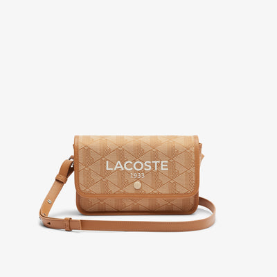 Heritage Monogram Jacquard Flap Close Shoulder Bag