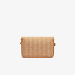 Heritage Monogram Jacquard Flap Close Shoulder Bag