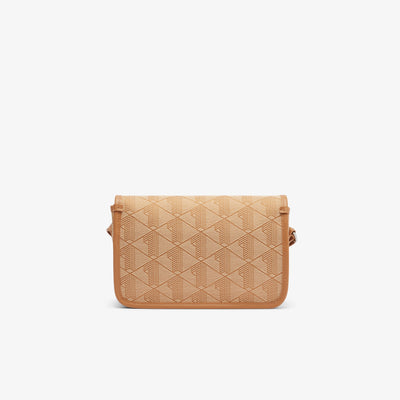 Heritage Monogram Jacquard Flap Close Shoulder Bag