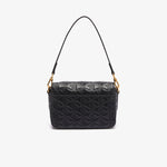 Maheki Embossed Leather Shoulder Bag