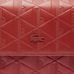 Maheki Embossed Leather Shoulder Bag