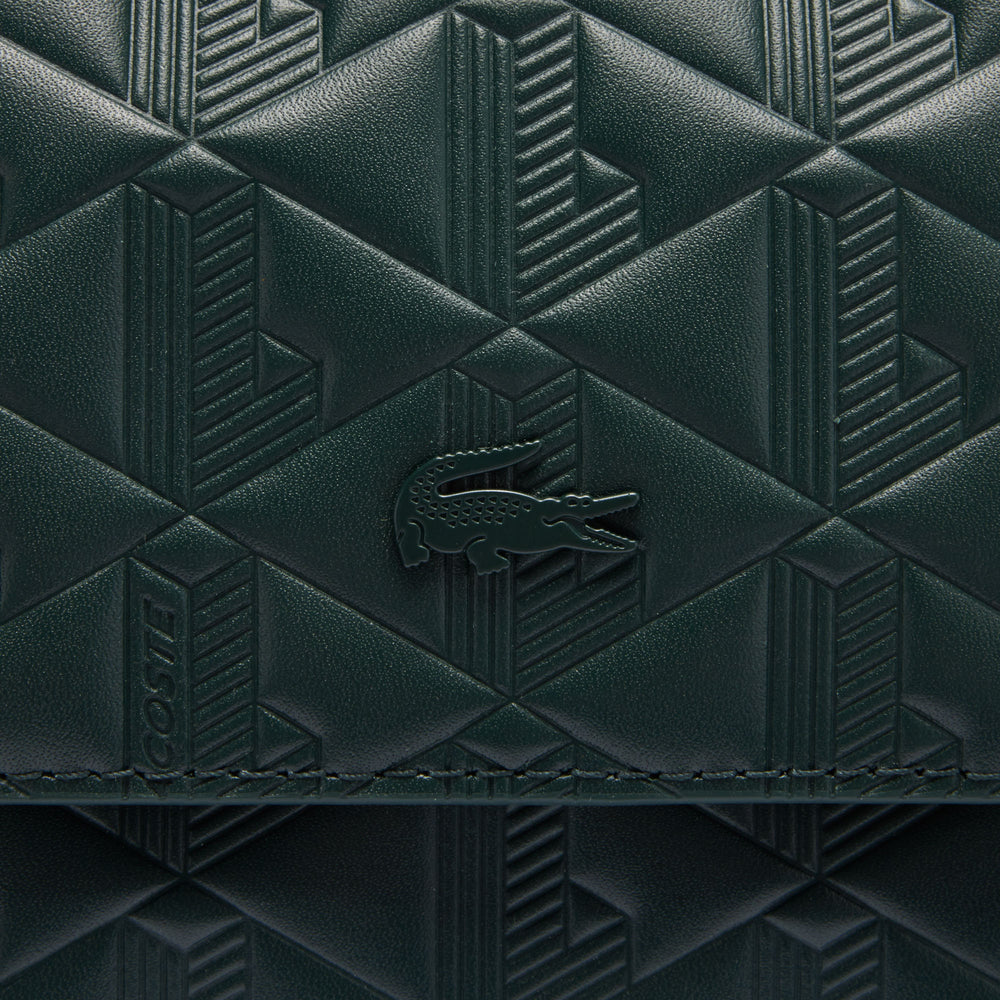 Maheki Embossed Leather Shoulder Bag