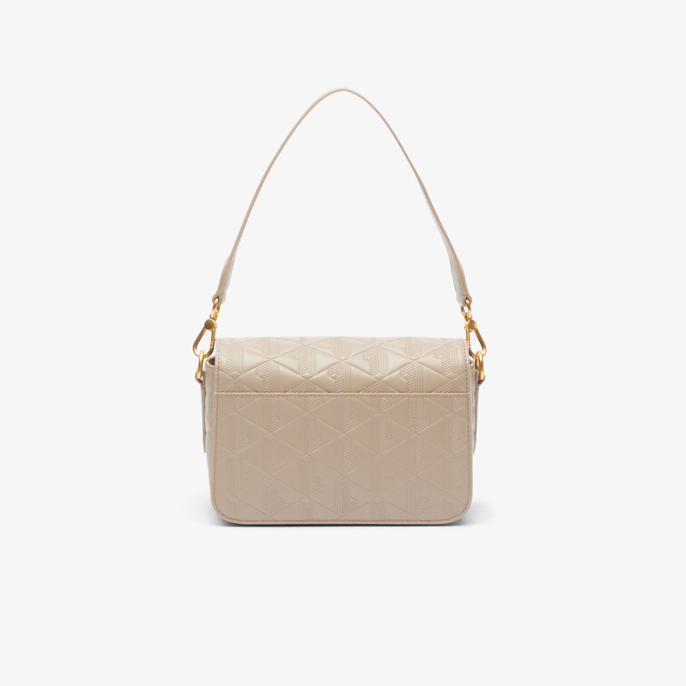 Maheki Embossed Leather Shoulder Bag