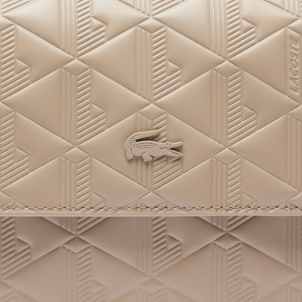 Maheki Embossed Leather Shoulder Bag