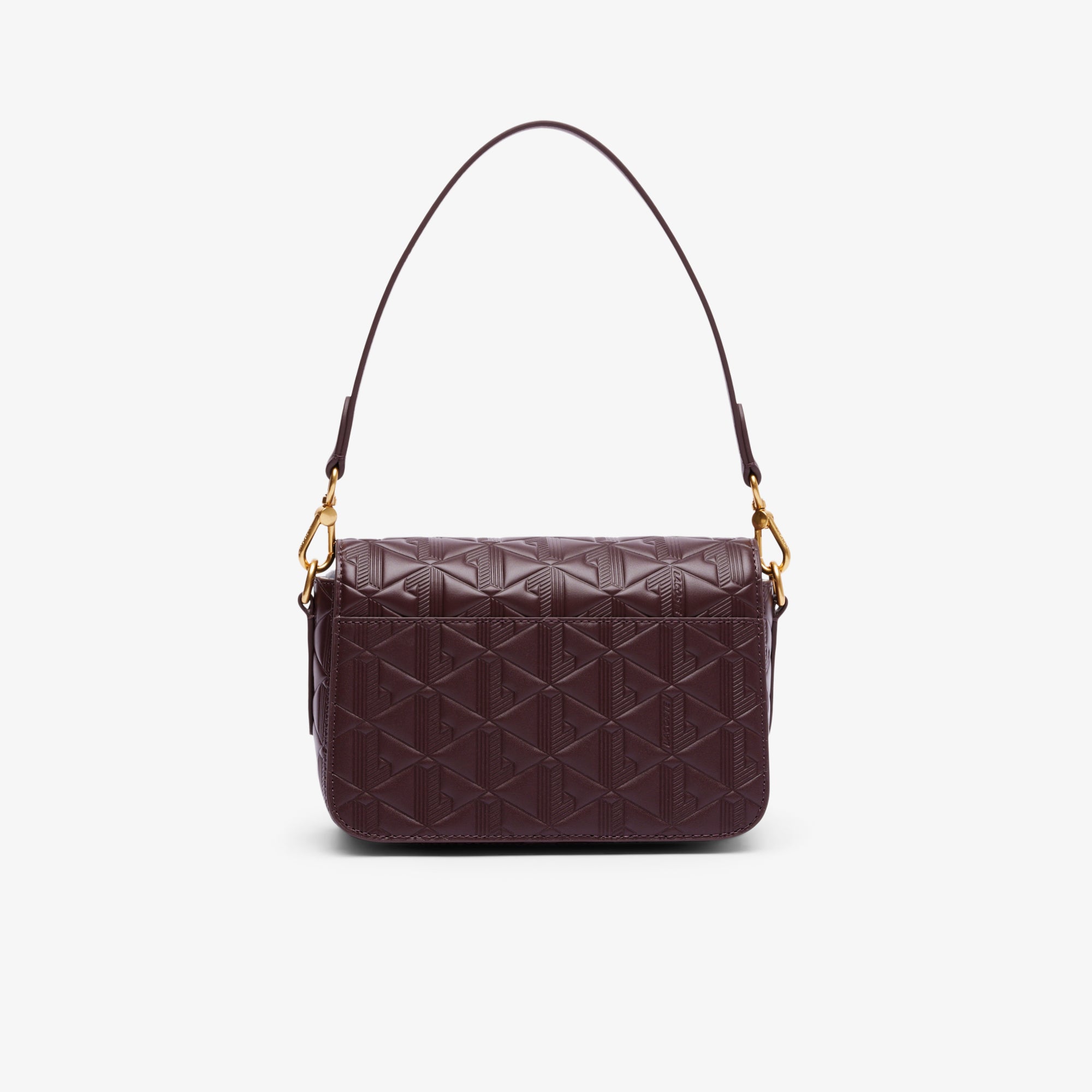 Maheki Embossed Leather Shoulder Bag – Lacoste ZA
