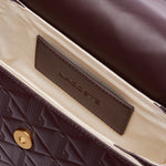 Maheki Embossed Leather Shoulder Bag