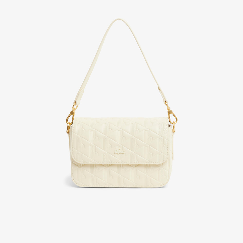 Maheki Embossed Leather Shoulder Bag