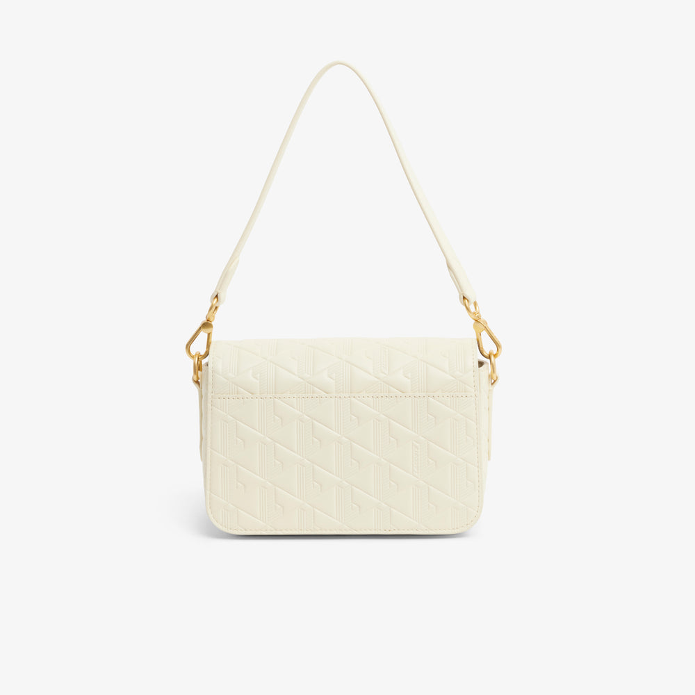 Maheki Embossed Leather Shoulder Bag