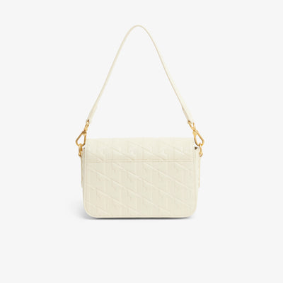 Maheki Embossed Leather Shoulder Bag