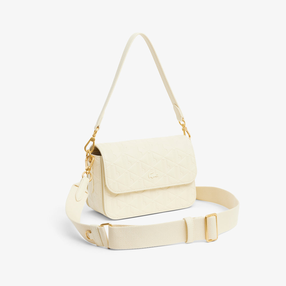Maheki Embossed Leather Shoulder Bag
