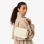 Maheki Embossed Leather Shoulder Bag