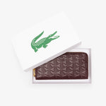 Maheki Zipped Embossed Leather Billfold