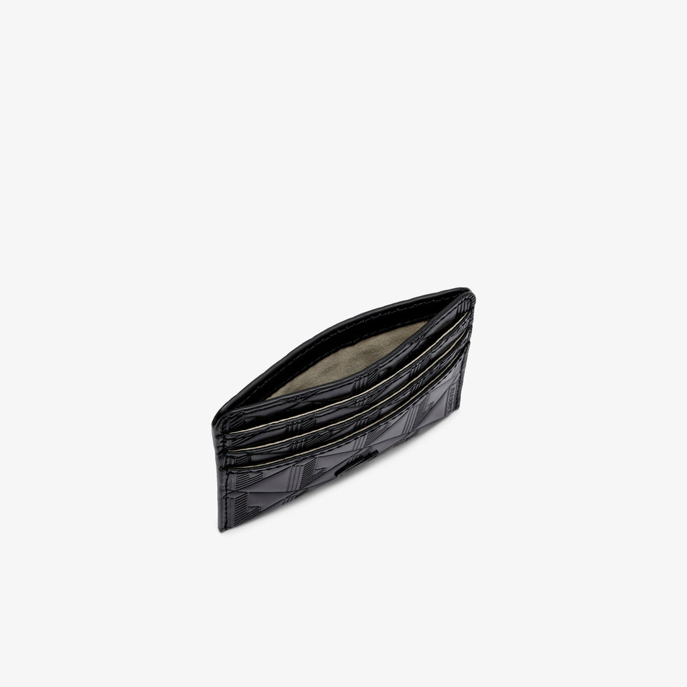 Maheki Embossed Leather Card Holder