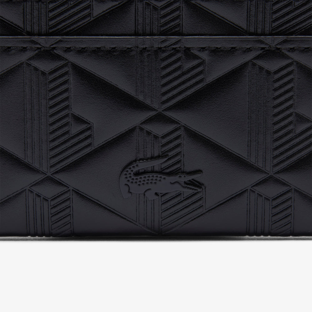 Maheki Embossed Leather Card Holder