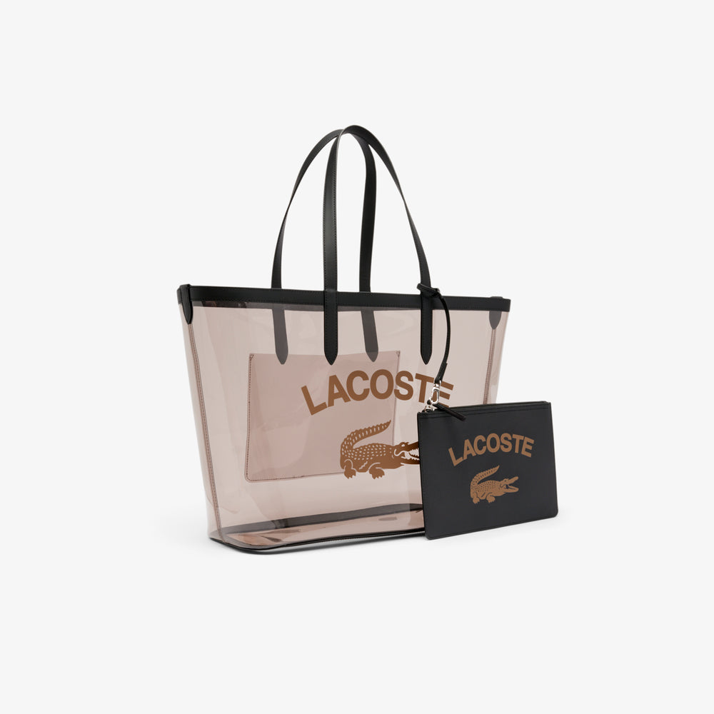 Large Anna Transparent Grained Tote