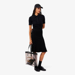 Large Anna Transparent Grained Tote