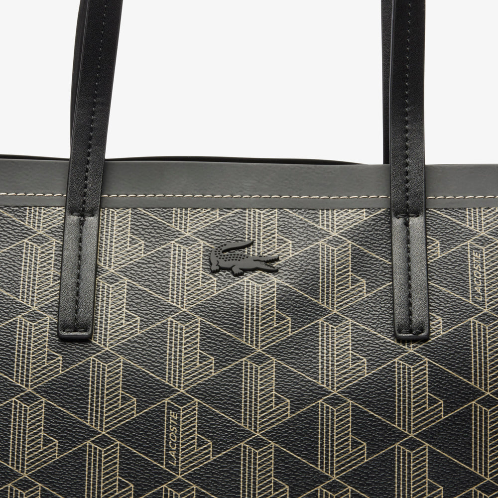 Zely Grained Tote with Pouch
