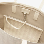 Zely Grained Tote with Pouch