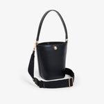 Small Tennis Bliss Leather Bucket Bag