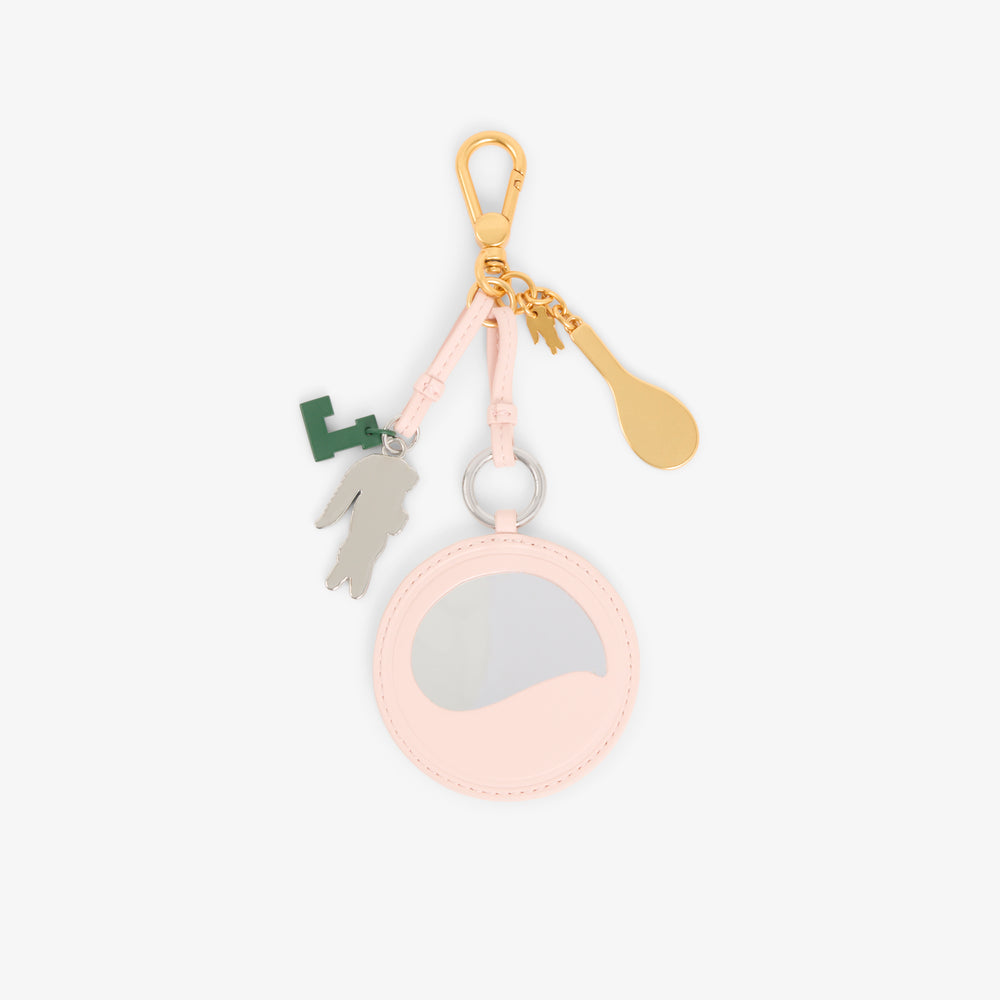 Tennis Racket Mirror L Charms Key Ring
