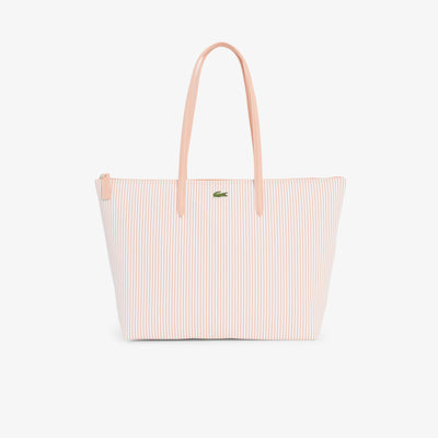 Large Striped L.12.12 Concept Tote