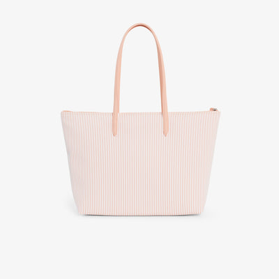 Large Striped L.12.12 Concept Tote