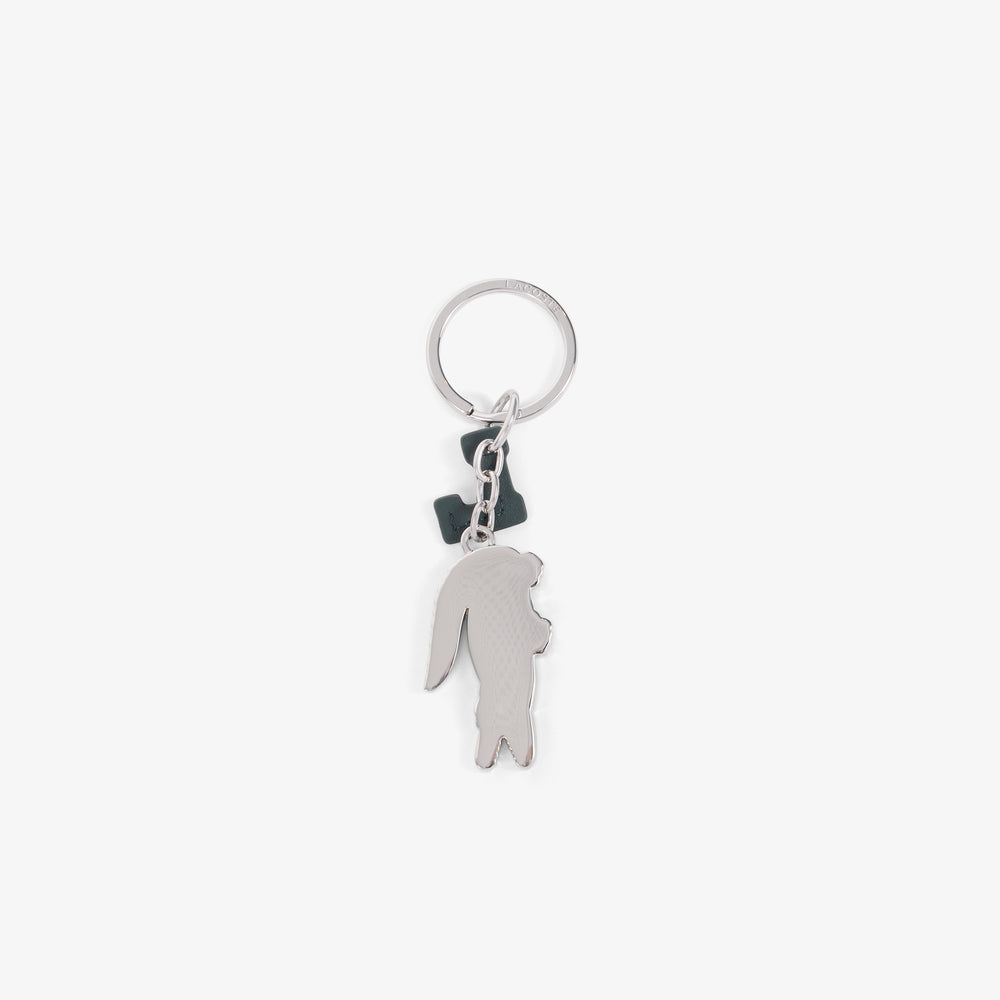 Diamanté Crocodile L Charms Key Ring