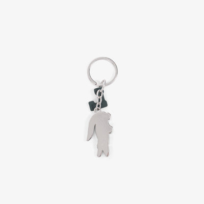 Diamanté Crocodile L Charms Key Ring