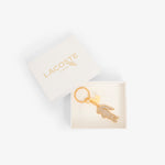 Diamanté Crocodile L Charms Key Ring
