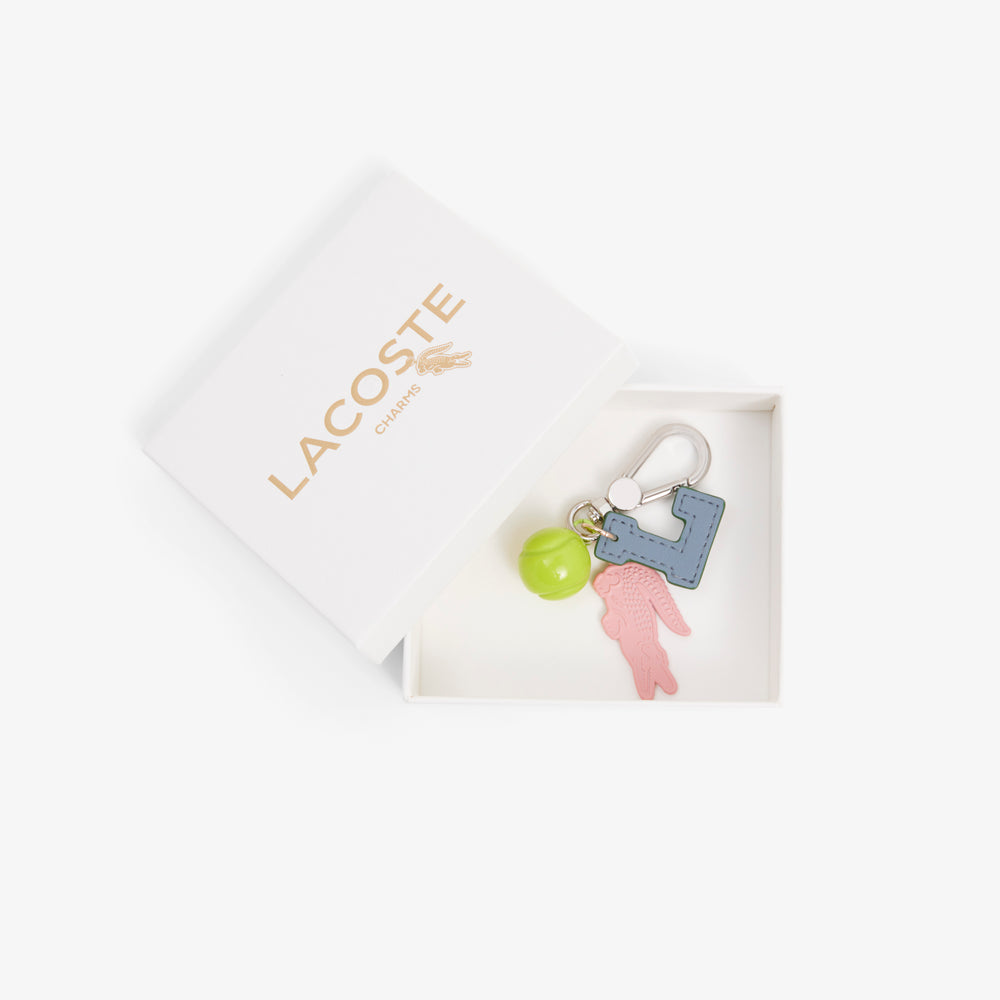 Tennis Ball Crocodile L Charms Key Ring