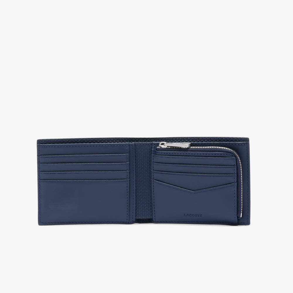 Chantaco Zipped Piqué Leather Billfold