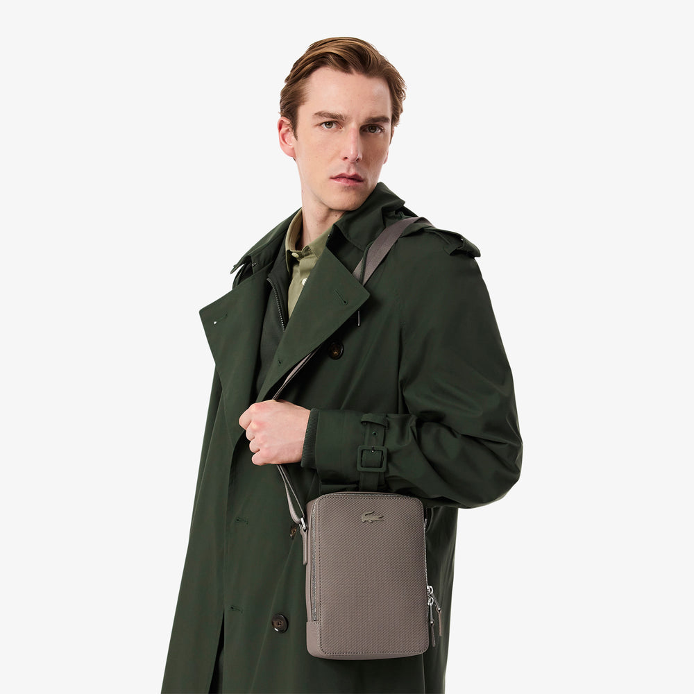 Chantaco Piqué Leather Shoulder Bag