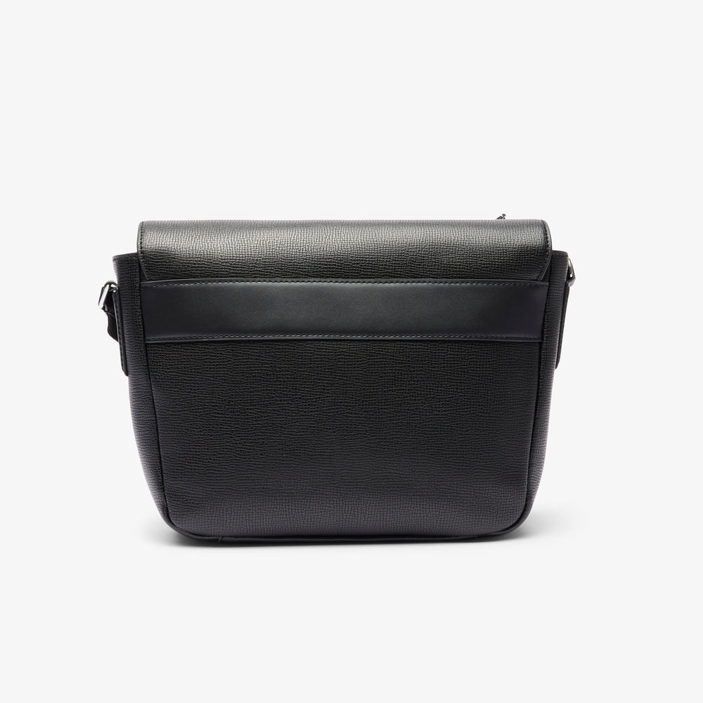 Ossian Flap Close Leather Satchel